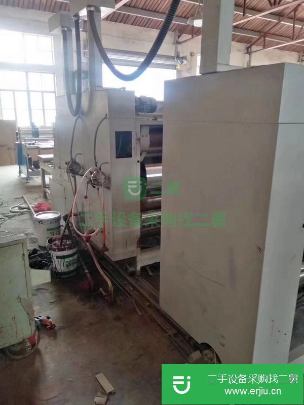 銷售全套二手紙箱機械 雙色印刷開槽機 紙品包裝機械