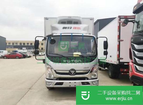 低價處理國六藍牌福田奧鈴4.2米海鮮冷藏車現車