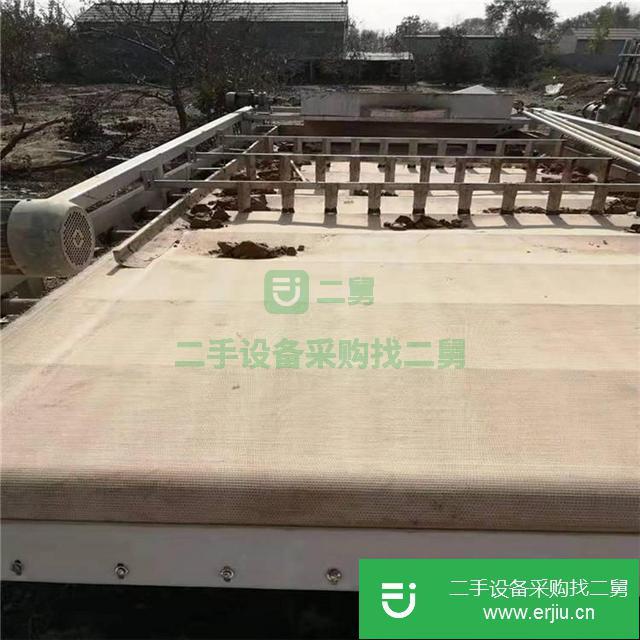 出售二手3x12米帶式壓濾機污水處理 帶式污泥