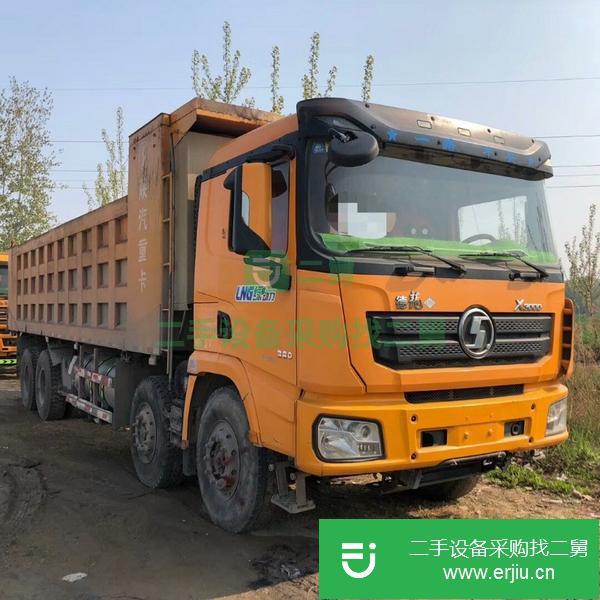 轉(zhuǎn)讓二手工程自卸車 熱門促銷17年12月份德龍?zhí)烊粴?.5米自卸車