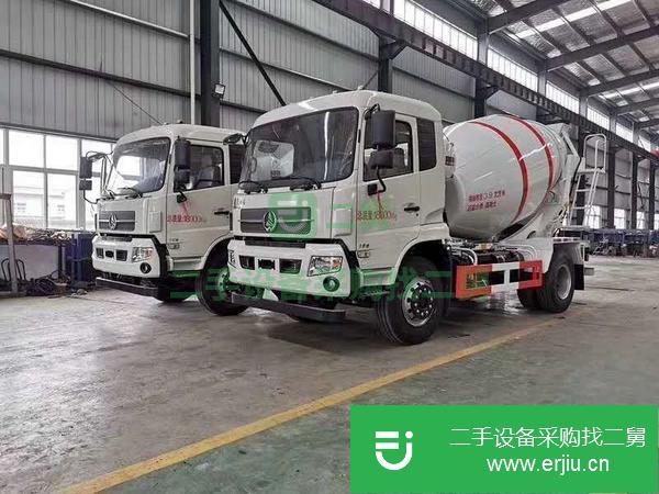 急轉18年二手德龍攪拌車 大14方后八輪375馬力