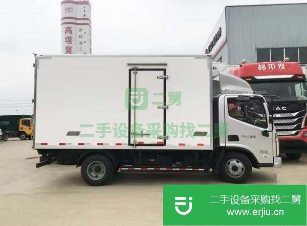 低價處理國六藍牌福田奧鈴4.2米海鮮冷藏車現車
