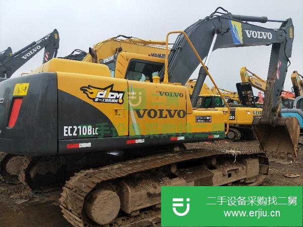 轉讓沃爾沃210挖掘機,新款沃爾沃二手機包送