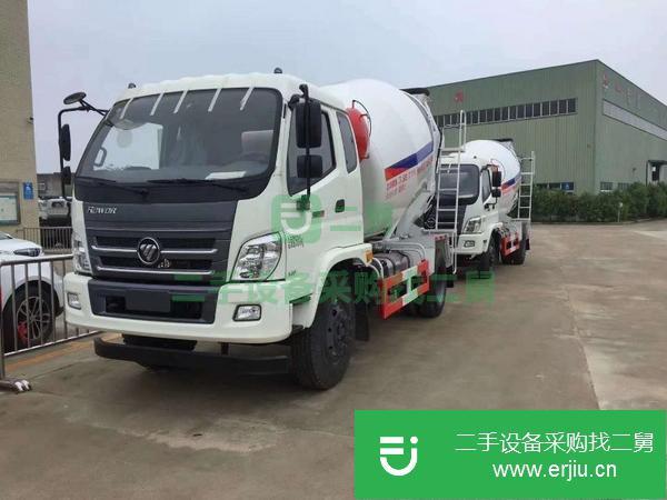 急轉18年二手德龍攪拌車 大14方后八輪375馬力
