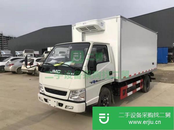 4米2江鈴順達國五藍牌巧克力牛奶運輸保鮮保溫冷藏車出售