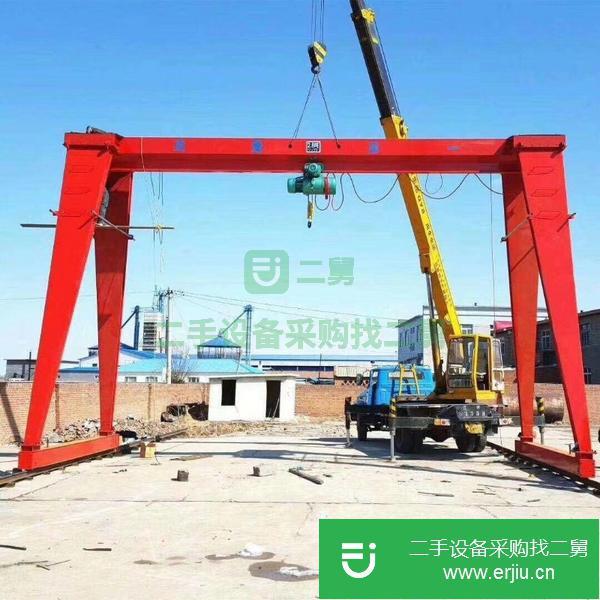 出售二手的門式起重機(jī),3噸,5噸,10噸電動葫蘆龍門吊,龍門吊行車