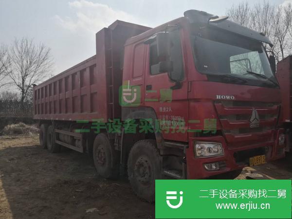 轉讓急售二手歐曼豪沃后八輪前四后八自卸車無事故原裝車