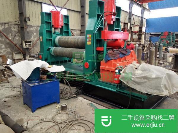轉讓出售二手實心國標W11-40*3200液壓全自動卷板機