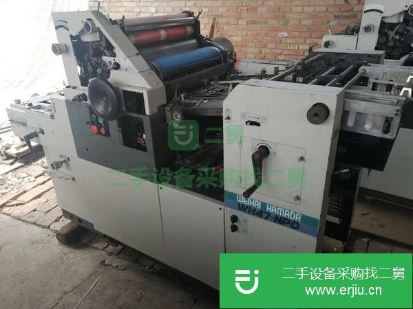 轉(zhuǎn)讓濱田單色打碼膠印機(jī)