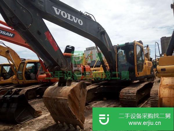 轉讓沃爾沃210挖掘機,新款沃爾沃二手機包送