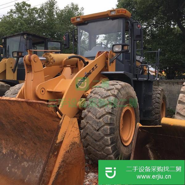 低價轉讓柳工50二手裝載機側翻夾抱