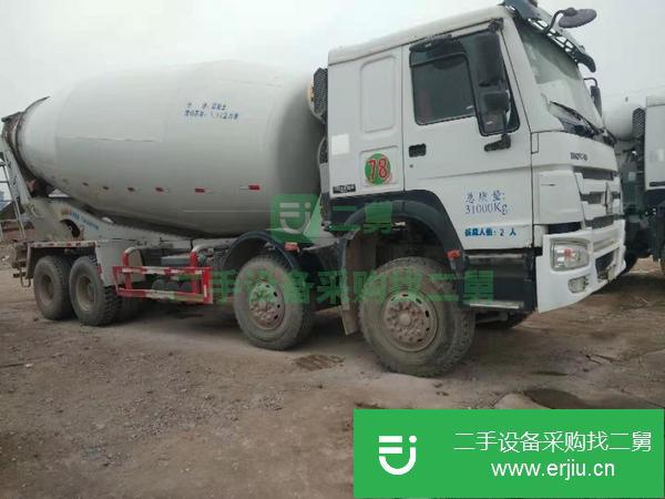 轉讓二手豪沃國四攪拌車20立方低價出售