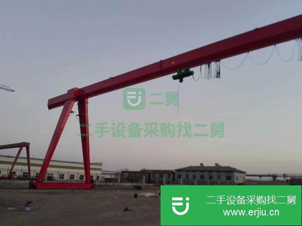 現貨直銷二手的花架門式起重機,32噸水泥房龍門吊