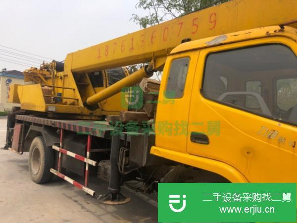 轉(zhuǎn)讓12噸7米7節(jié)外走繩吊車