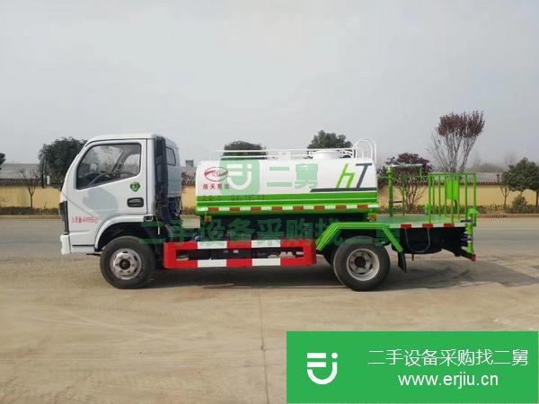 二手的國六藍牌灑水車轉讓