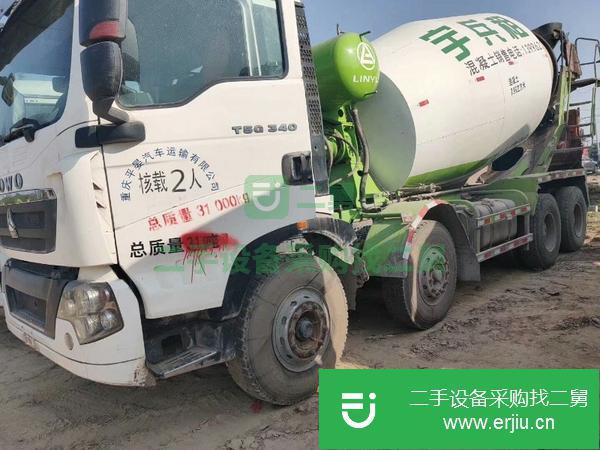 豪沃17年國五12方14方二手攪拌罐車 誠信出售二手攪拌車輕量化