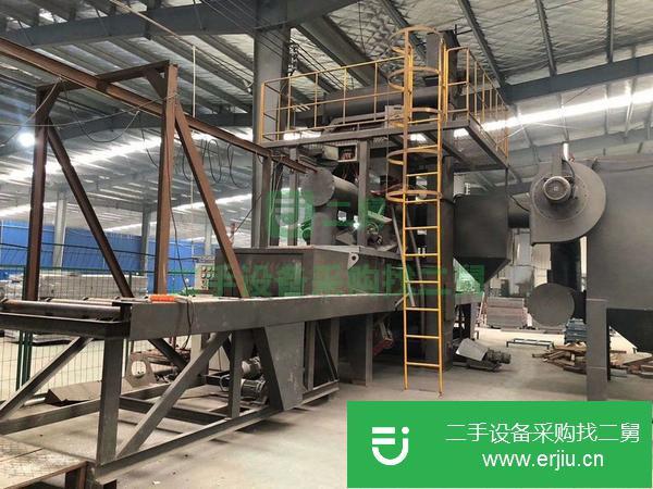 出售兩臺(tái)寬1200高400的拋丸機(jī)，一個(gè)8拋，一個(gè)6拋