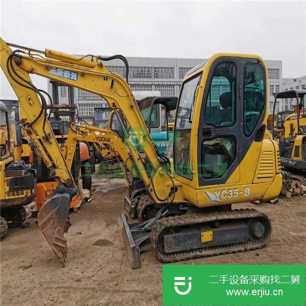 轉讓農用二手鉤機小挖機玉柴13 25 35小挖掘機