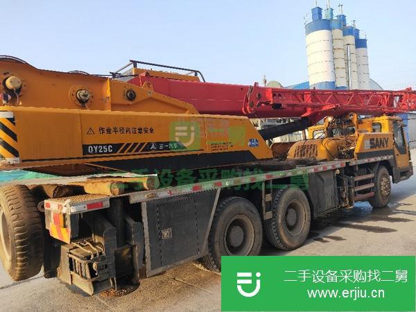 轉讓三一25噸吊車，