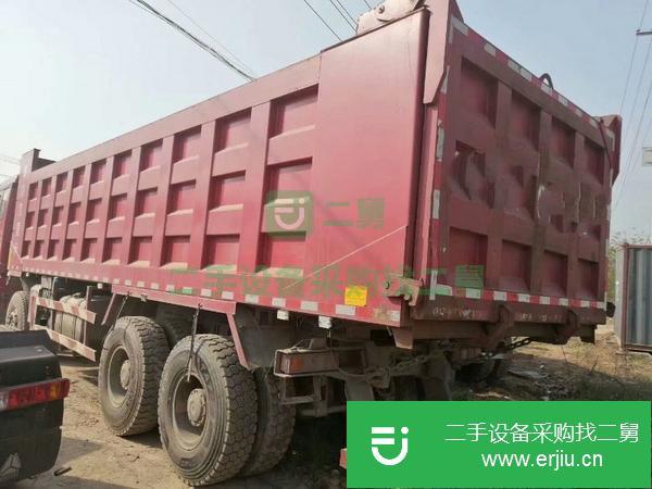 轉讓德龍國五19年8米6二手翻斗車 批發銷售二手自卸車