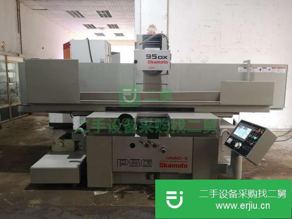 轉讓現貨一批9成新岡本精密平面磨鎢鋼專用磨床岡本PSG52DX 三軸全自動