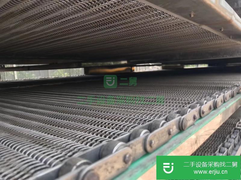 轉讓出售二手不銹鋼網帶式烘干機