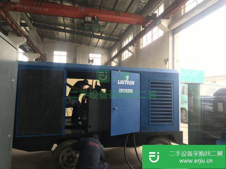 轉讓:二手中風壓空氣壓縮機14公斤壓力