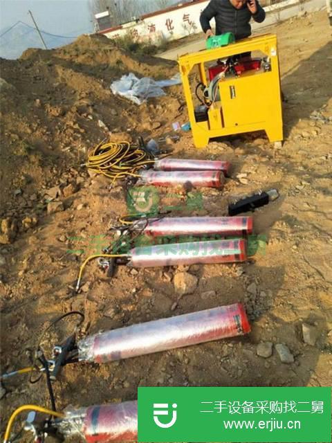 轉讓出售二手愚公斧劈裂棒分裂機
