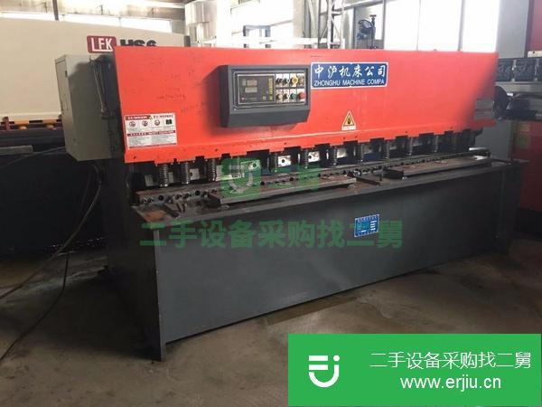 轉讓2米5一套剪板折彎機低價處理二手激光切割機