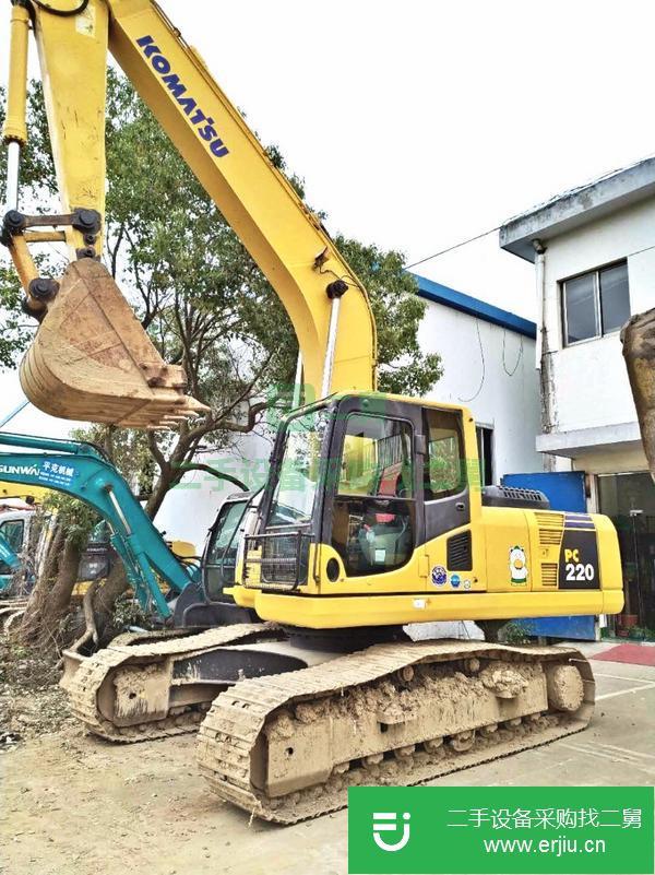 轉讓海關進口日本二手挖掘機,原裝小松220、卡特320神鋼200等