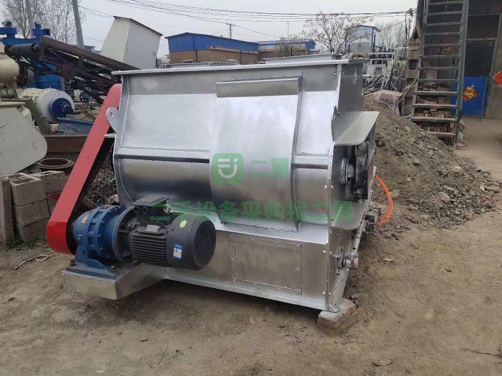 轉讓出售不銹鋼雙軸槳葉混合機