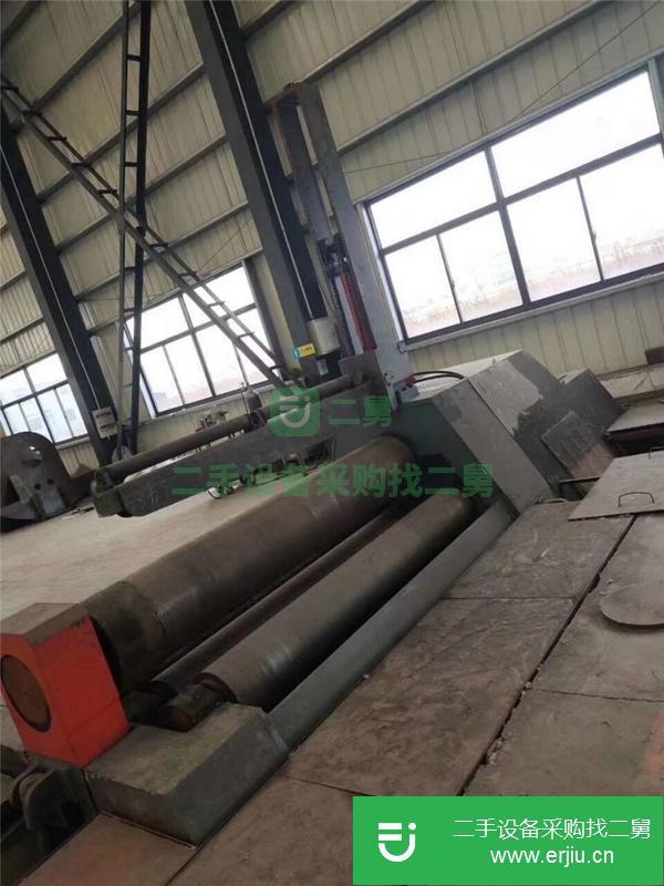 轉讓50x2.5米液壓卷板機  二手超力四棍卷板機