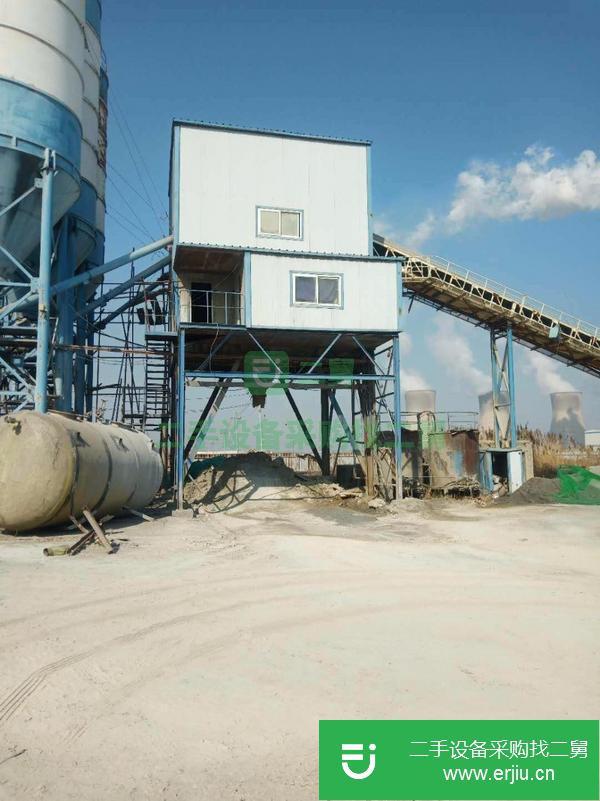 出售7-8成新的二手120攪拌站,仕高瑪主機,4倉配料機