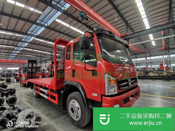 轉讓解放J6單橋平板運輸車