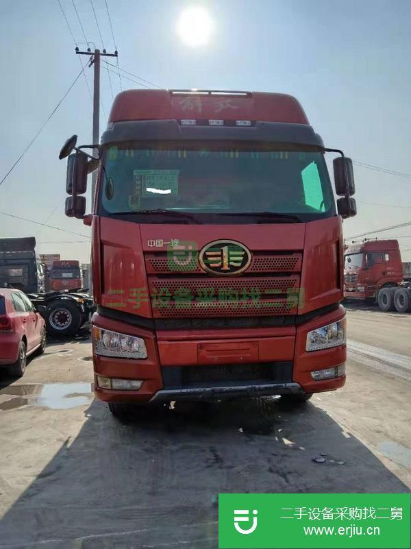 出售18年解放牽引車 460馬力  雙驅(qū)輕體
