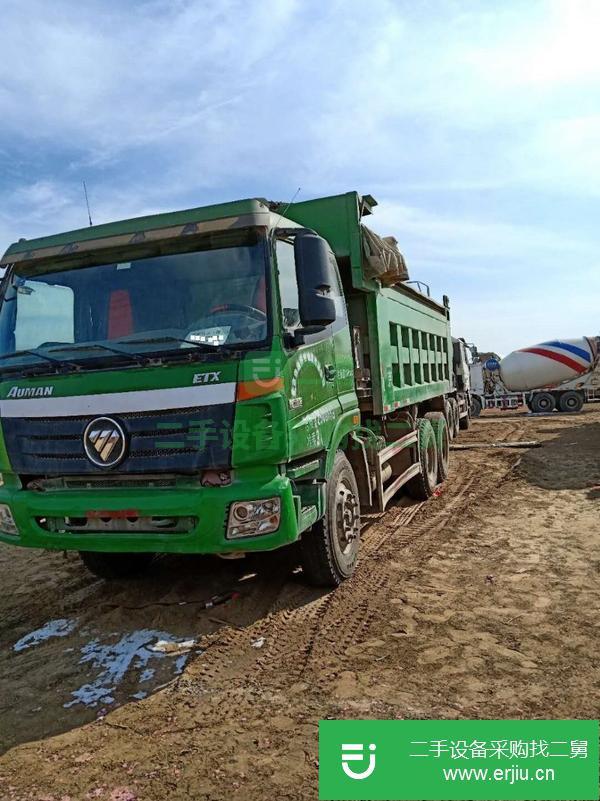 轉(zhuǎn)讓急售二手歐曼自卸車 336馬力 后八輪