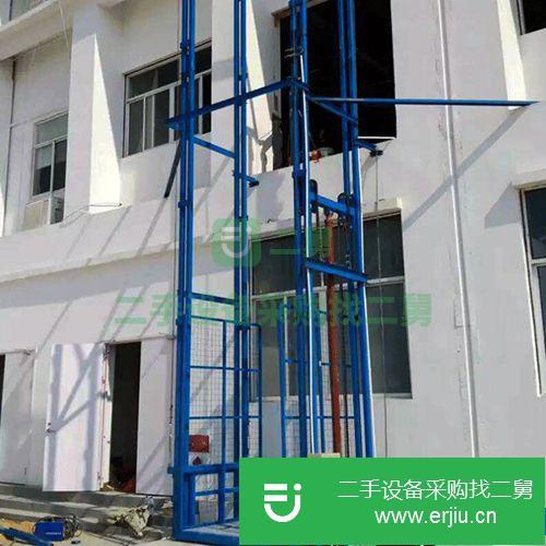 轉讓:導軌貨梯固定倉房貨物提升機