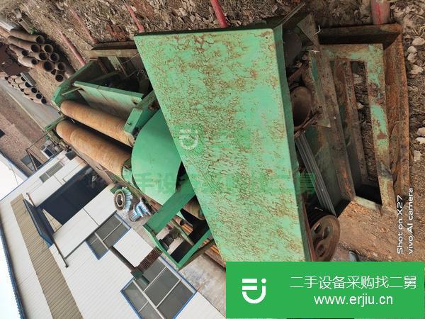轉(zhuǎn)讓出售二手實(shí)心圓鋼棍子W11-20*2200對(duì)稱式機(jī)械自動(dòng)卷板機(jī)
