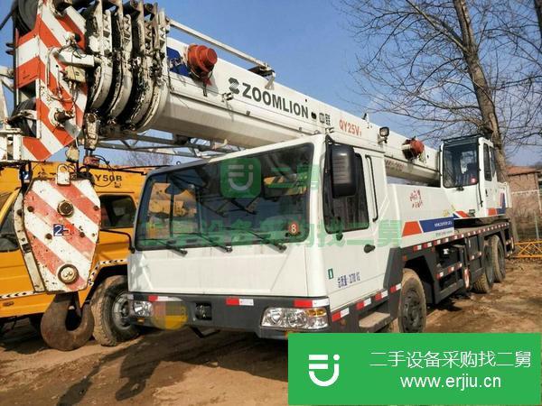轉讓2014年中聯25噸吊車，中聯25噸，中聯25v5，25噸吊車