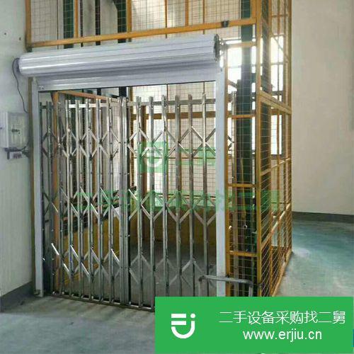 轉讓:導軌貨梯固定倉房貨物提升機