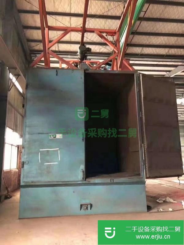 出售大型吊鉤拋丸機，寬四米，高四米。