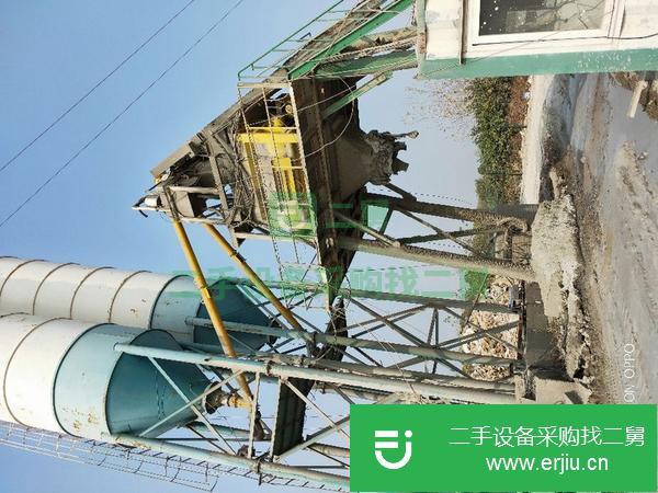 二手的九成新的15年75攪拌站出售