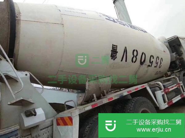 二手混凝土攪拌車 出售14年豪沃18方水泥攪拌車