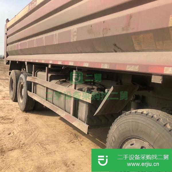 轉讓二手工程自卸車 便宜銷售德龍18年8米二手翻斗車