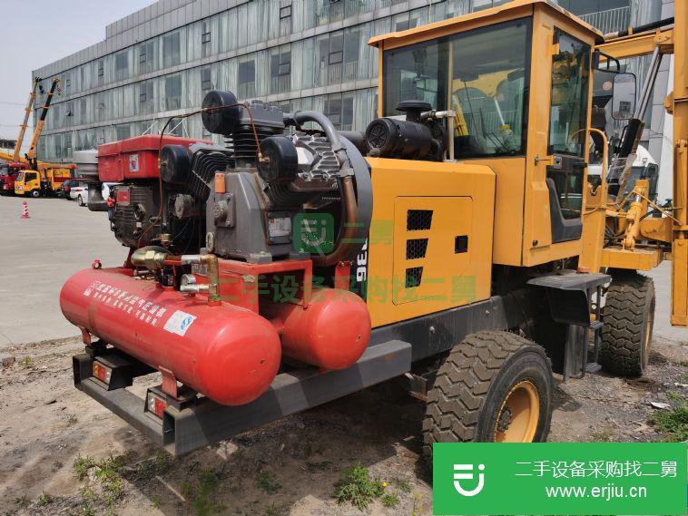 轉讓9成新二手打樁機1臺