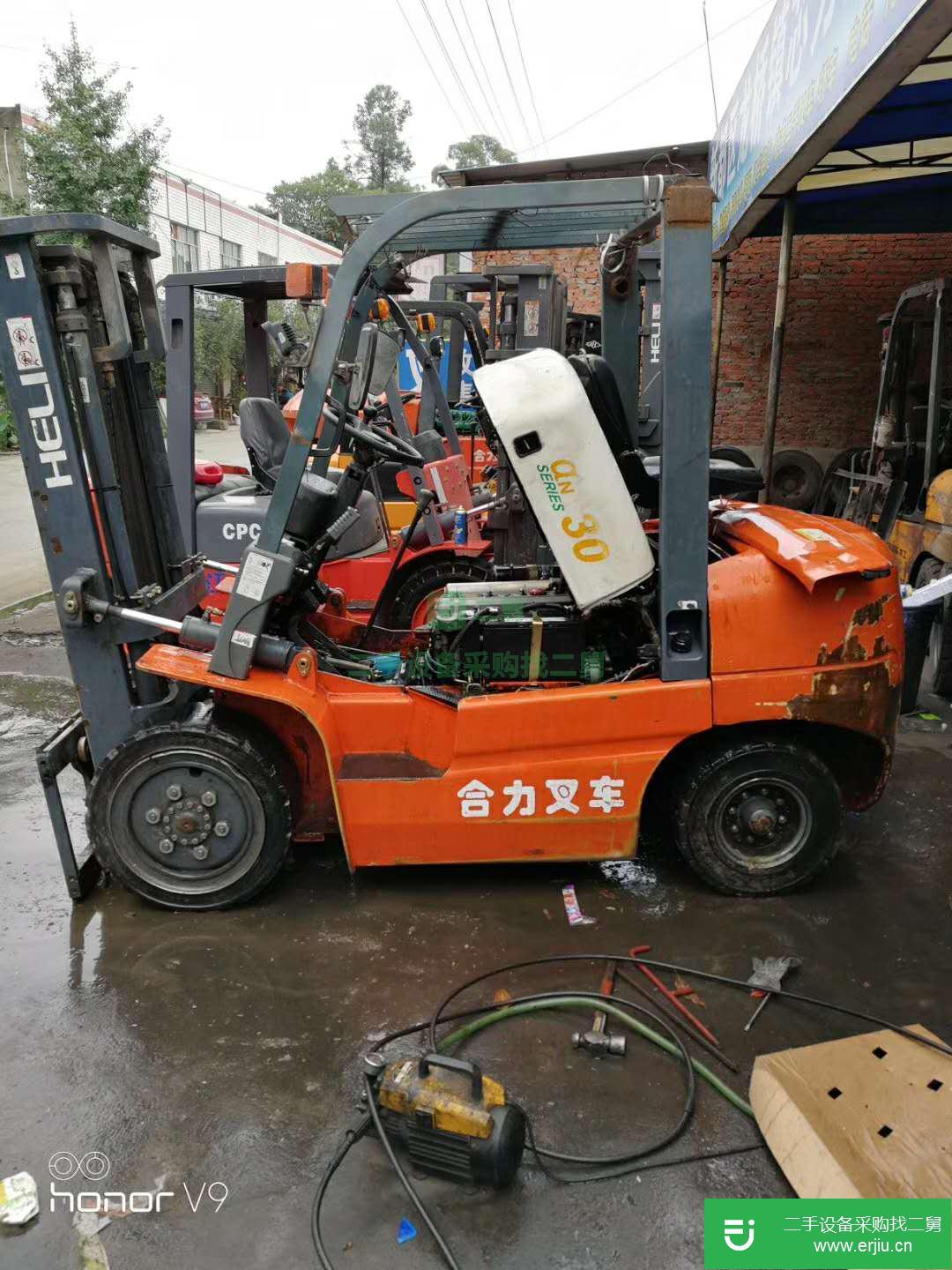 出售二手八成新叉車