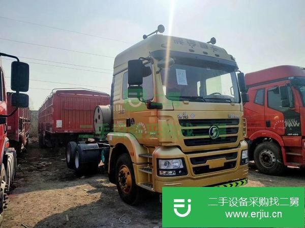 轉(zhuǎn)讓牽引車17年7月德龍新m3000燃?xì)廛?380馬力 國五