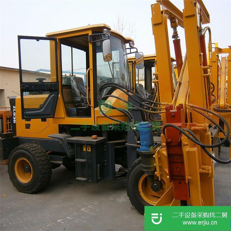 轉(zhuǎn)讓:波形護(hù)欄打樁機(jī)鋼管直樁壓樁機(jī)