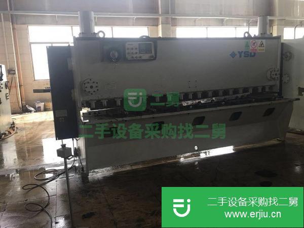 轉讓湖北黃石8x3200閘式剪板折彎機光纖激光切割