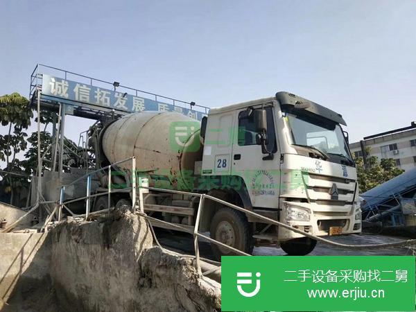 轉讓出售二手豪沃大12方攪拌車